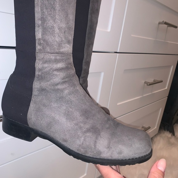 Stuart Weitzman suede knee-high boots - Picture 4 of 7